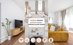 Highlights: Top Betten, Bettwäsche &Handtücher, Waschm., Kaffee, 50"TV, Arbeitstisch, schnelles Internet, Parking