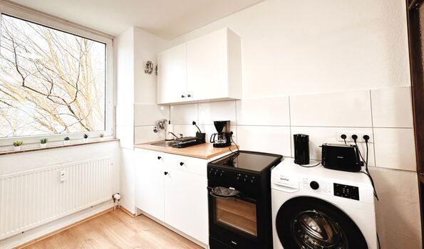 Monteurwohnung mit Balkon und Wohnzimmer Obrázok 3