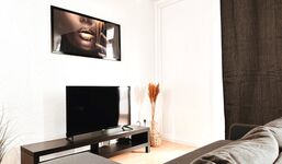 Monteurwohnung mit Balkon und Wohnzimmer Zdjęcie 4