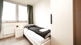 Monteurwohnung mit Balkon und Wohnzimmer Zdjęcie 6