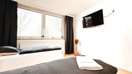 Monteurwohnung mit Balkon und Wohnzimmer Zdjęcie 8