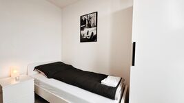 Monteurwohnung mit Balkon und Wohnzimmer Zdjęcie 7