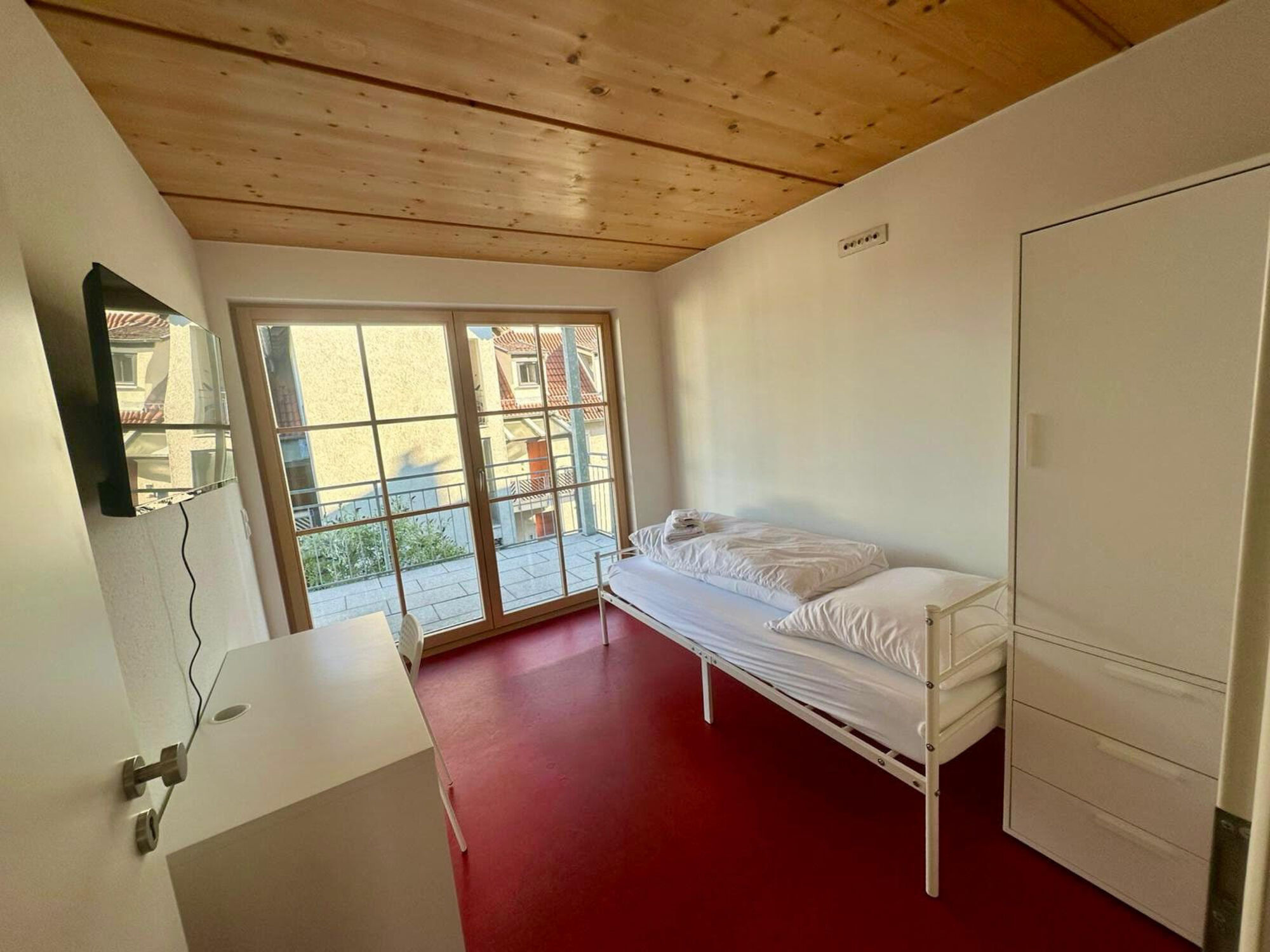 Einzelzimmer mit Balkon