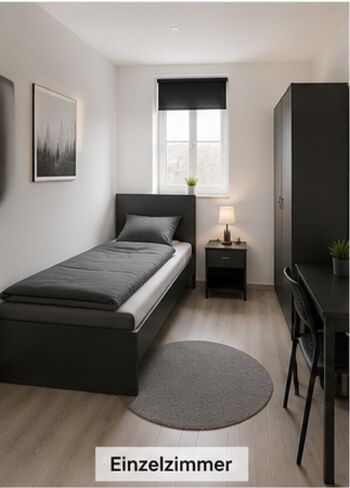 Mitarbeiterzimmer ab 16 Euro heute anfragen, morgen einziehe