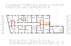 Neu geplantes Monteuerzimmer , 2 x 4 ZKB a 100 m2 Zdjęcie 3