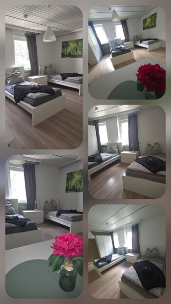 Monteurunterkunft mit Einzel- und Doppelzimmern, eigenem Bad/WC und Küch Obrázok 3