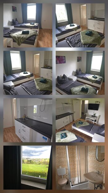 Monteurunterkunft mit Einzel- und Doppelzimmern, eigenem Bad/WC und Küch Obrázok 2