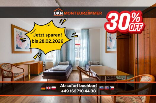 DKN | Ihre Monteurzimmer-Lösung in Merseburg | Sofort frei Bild 1