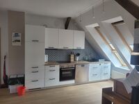 Küche im OG für Mohn und Nordlichtzimmer