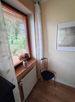 Schlafzimmer mit zwei Einzelbetten