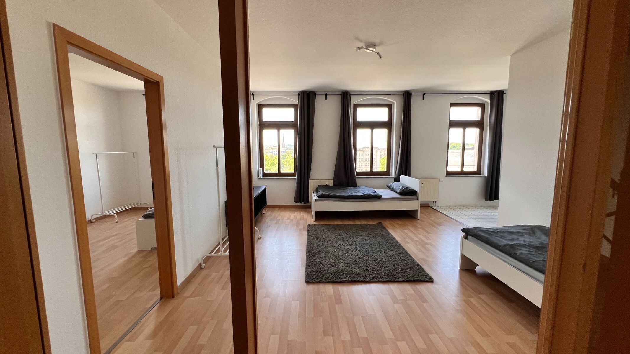 Blick in Wohnzimmer