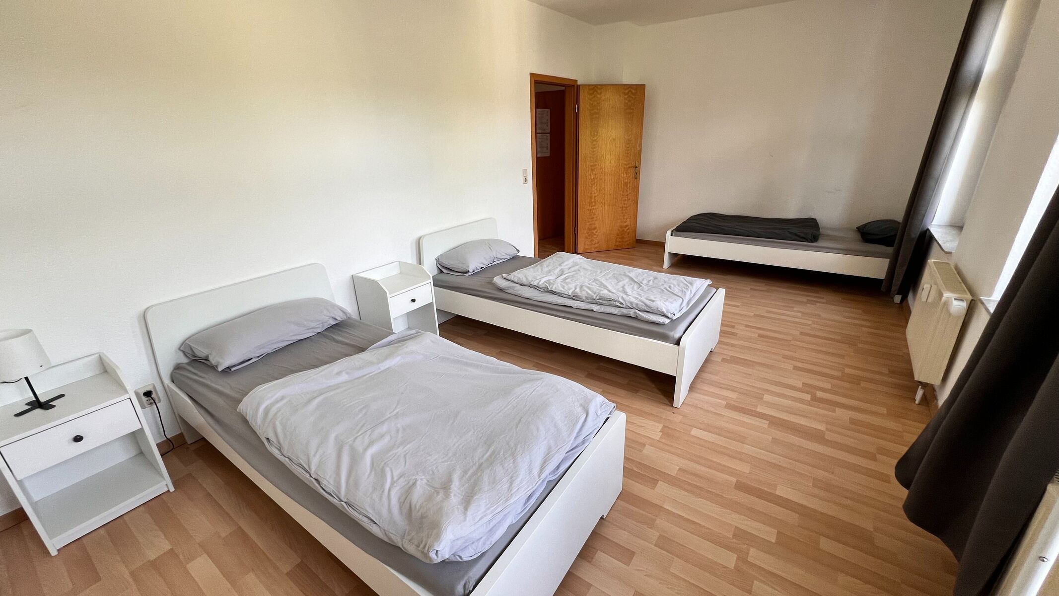 3- Raum Wohnung mit 7 Einzelbetten