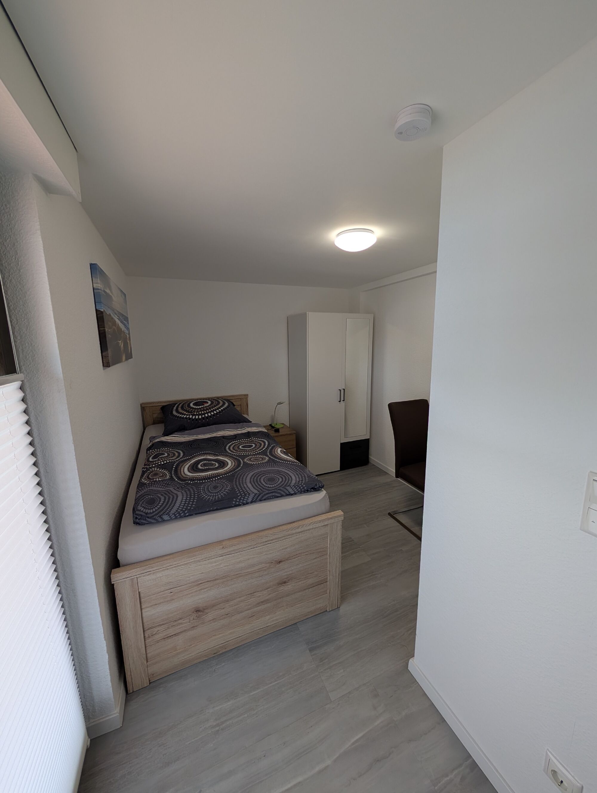 Zimmer 2 mit einem Einzelbett