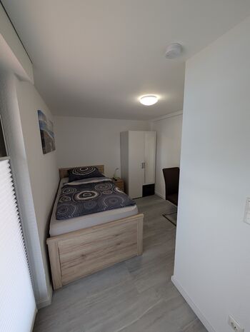 Zimmer 2 mit einem Einzelbett