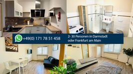 Apartments in Darmstadt und Frankfurt am Main- 2-30 Personen Obrázok 1