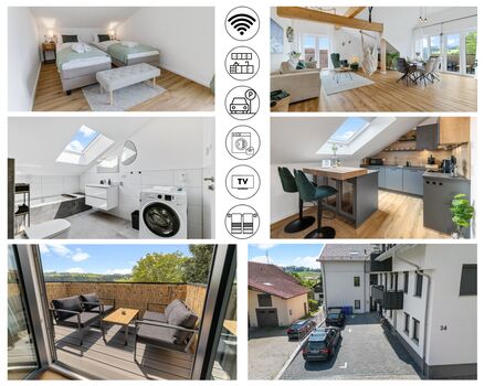 FeWo WIESEN.glück | 100m² | Balkon | 🅿️ |