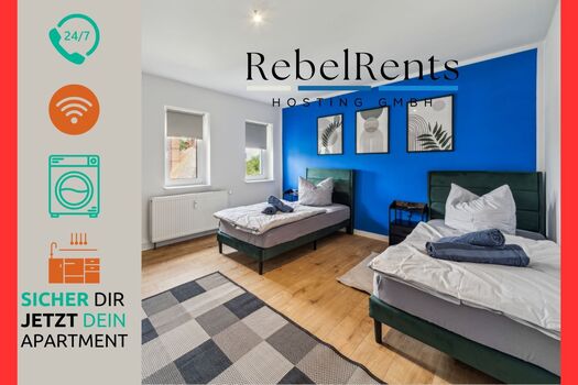 RebelRents - 28 Betten - Zeitz Comfort+