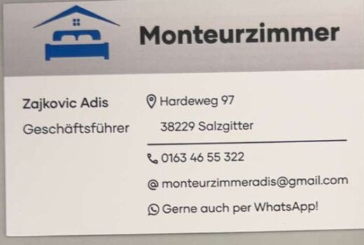 Monteurzimmer Zajkovic