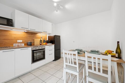 voll ausgestattete Küche