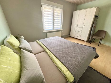Schlafzimmer Ferienwohnung Luise
