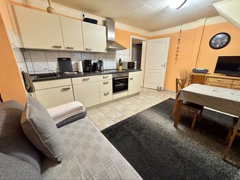 Wohnzimmer Ferienwohnung Franz