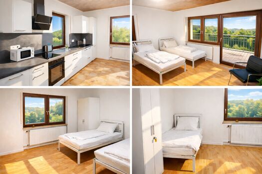 Monteurunterkunft Main-Spessart - ruhig und zentral bei Lohr