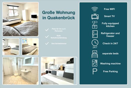 💯Große 4 Zimmerwohnung in Quakenbrück 💯