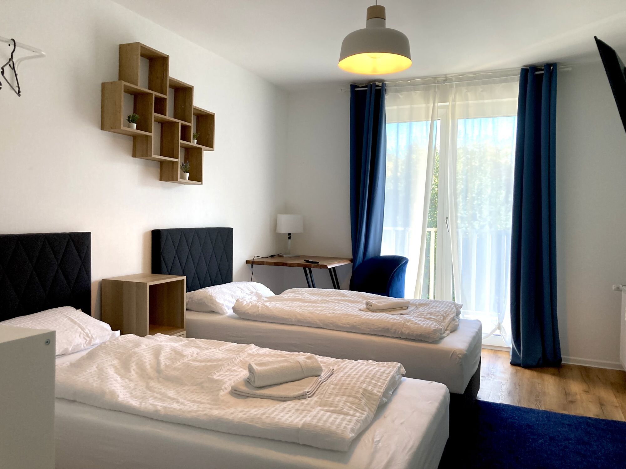 Alle Betten dieser Unterkunft können getrennt platziert werden (EInzelbetten)