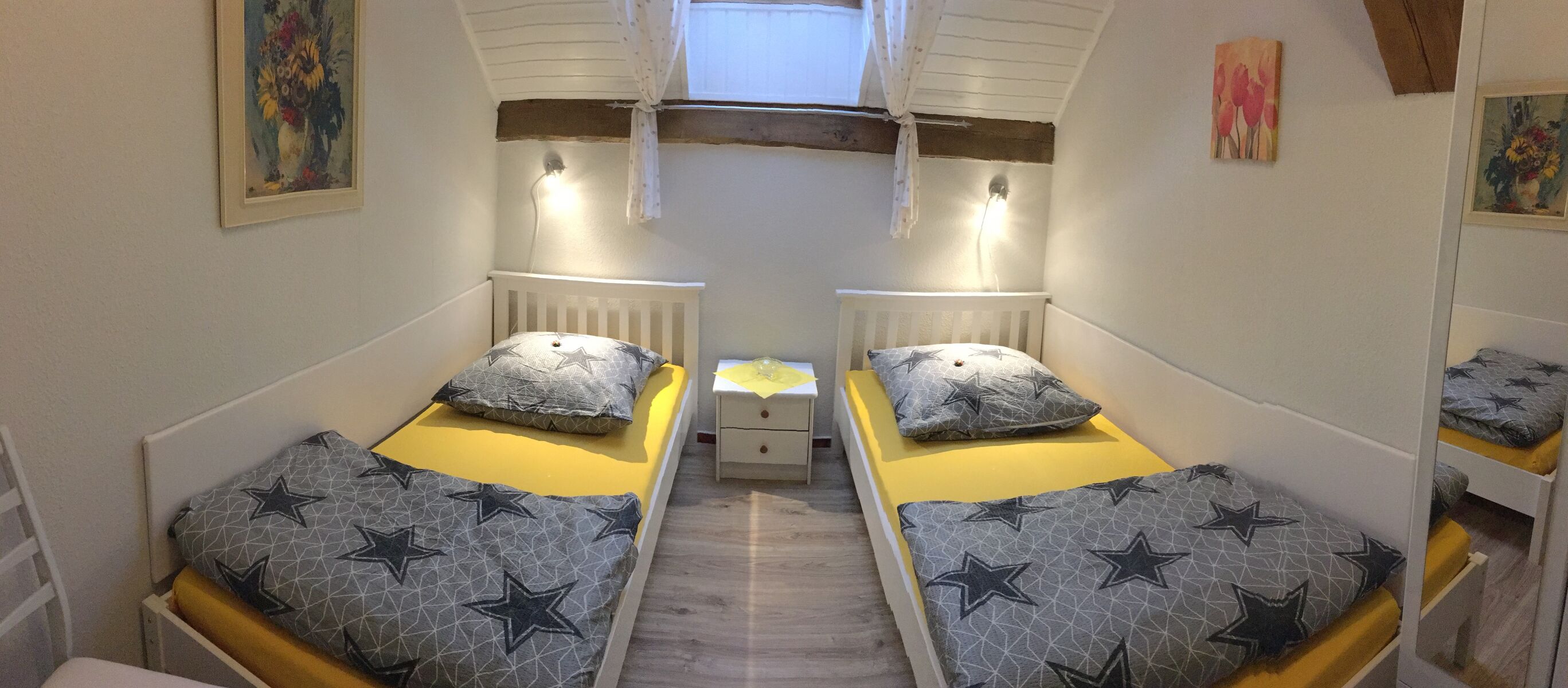 Ein Doppelzimmer in einer unserer Unterkünfte