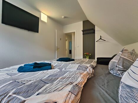 Zimmer 2: Doppelbett 