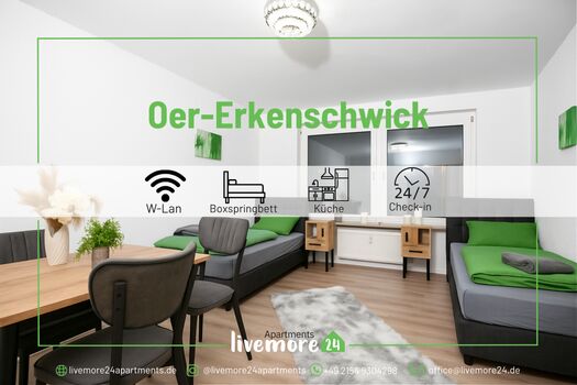 Monteurunterkünfte und Ferienwohnungen in Oer-Erkenschwick
