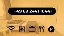 Neu renoviert: Wohnungen mit Einzelbetten, TV, WLAN, Parkpl. Bild 1
