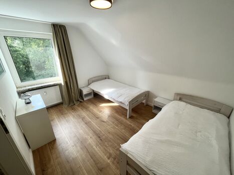 Schlafzimmer 2 (2 Einzelbetten 1x2m)