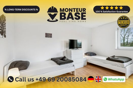 MONTEUR BASE - Unterkunft für 2-7 Personen in Hattersheim Picture 1