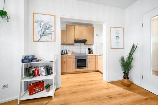 Design-Wohnung für Monteure I Zentral I Küche Bild 5