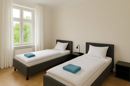 Zentrale Wohnung mit 5 Betten