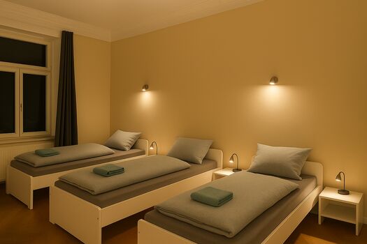 Zentrale Wohnung mit 5 Betten Bild 2