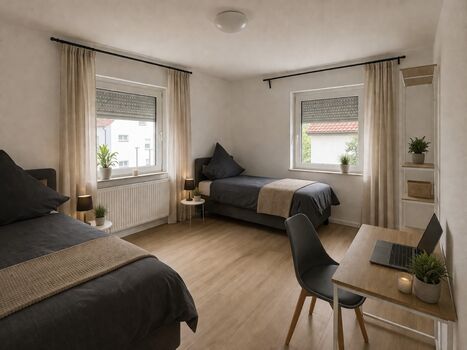 Modernes Appartement- komplett ausgestattet- gute Lage-