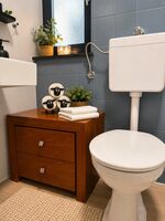 Eigenes Bad mit Wc und Dusche 