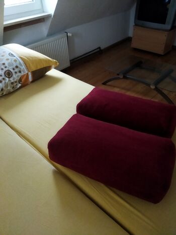 Einzelbetten oder Doppelbett möglich 