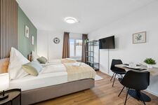 Asperg | Studio Apartment | 2 Einzelbetten | Parkplatz Zdjęcie 2