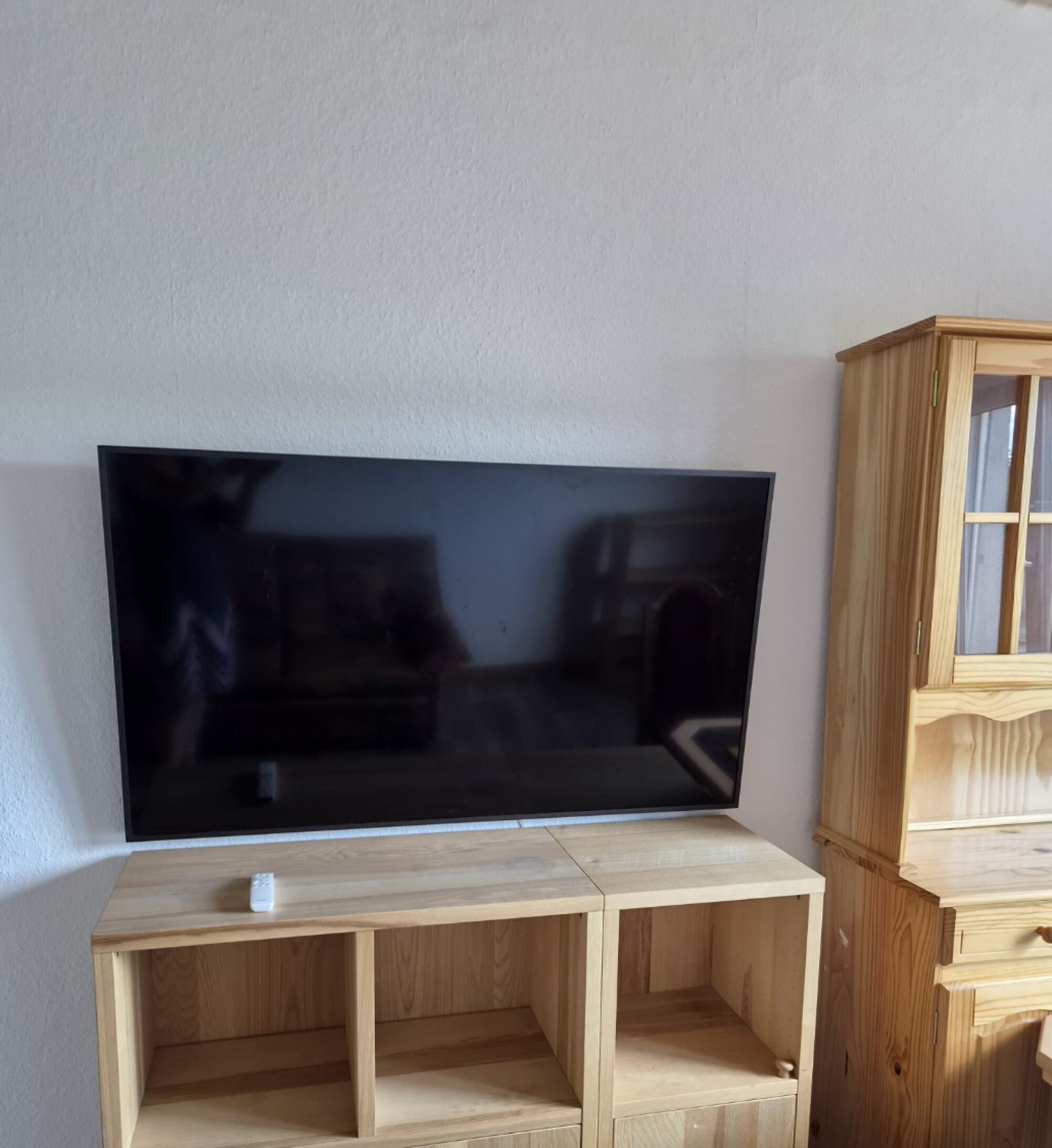 Wohnzimmer mit Fernsehr
