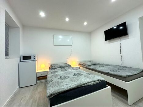 1,5 Zimmer Wohnung, für 2 Personen Einzelbetten (Nr. 8)