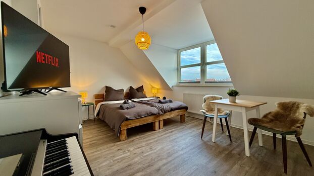 Luxus Apartment in Werder mit Sauna