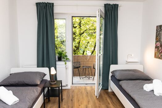 CosyHomes24 (GE09e) • Highspeed Wifi • Balkon • Stellplatz Obrázok 2