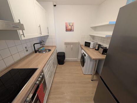 Super Ausstattung, nahe Hamburg! WaMa, Parkplatz, Balkon Bild 4