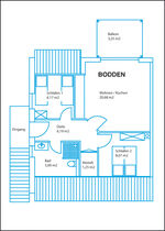 Ferienhaus Achter-Rachter mit 4 Drei-Raumwohnungen Bild 3