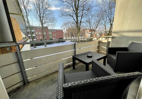 Business-Wohnung - vollausgestattet, SMART-TV, Balkon Bild 2