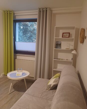 Sitzecke im Doppelzimmer