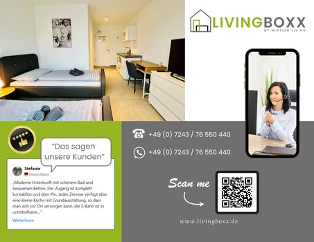 LIVINGBOXX - Monteurzimmer Karlsruhe (DEU|EN|PL|HU|RU) Zdjęcie 5